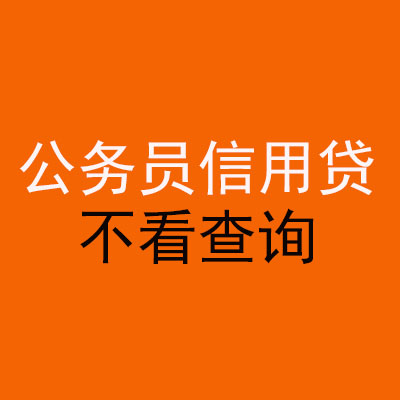永修公务员信用贷款